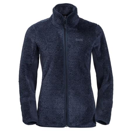 Jack Wolfskin Pine Leaf Jacket Women's Women Mid layer tops Blue XS