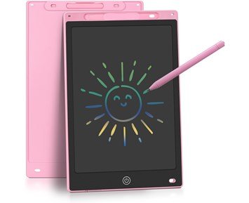 Andersson LCD-D2000 – Colorful drawing tablet 11" Pink - Färgglad ritplatta för barn med 11" LCD-display