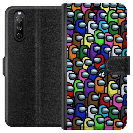 Kompatibelt Plånboksfodral till Sony Sony Xperia 10 III Among Us