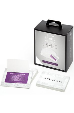 Kjøp Fifty Shades of Grey Date Night Idea Cards - Kortspill | God pris