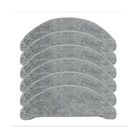 6 stk. moppeklut erstatningstilbehør for EVE Plus for Xclea H30 / H40 / PLUS QYSDJ01 robotstøvsuger