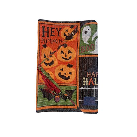 Seasonal Autumn Table Runner 71 Inches Long, 13 x 71 Inches Happy Halloween Runner Decoration Rustic Halloween Decorations Table Protector