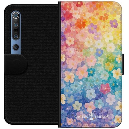 Kompatibelt Lommeboketui til Xiaomi Xiaomi Mi 10 Pro 5G Cactus and Friends – RainbowBloom