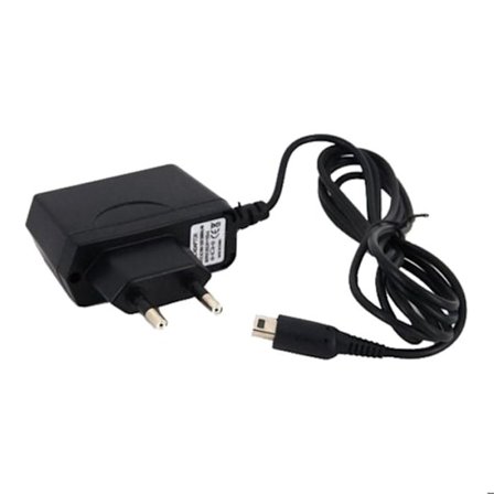 Netoplader vægstik 220v Nintendo DSi, DSi XL, 3DS, 3DS XL, Ny 3DS, Ny 3DS XL, 2DS og Ny 2DS XL