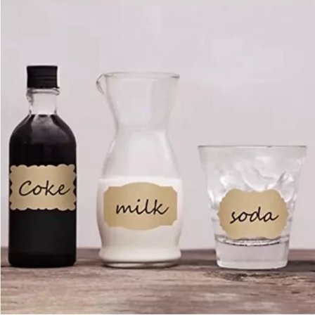 300 st. Klisteretiketter / Etiketter på Rulle