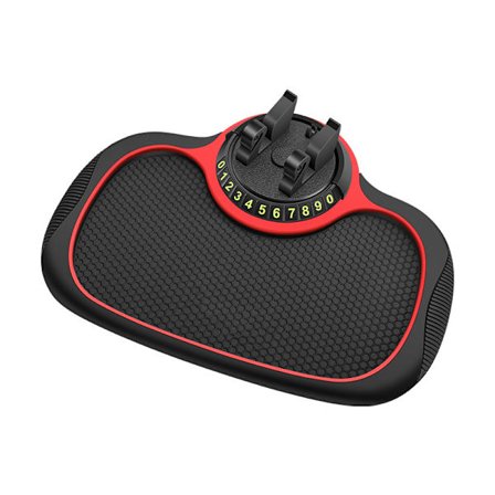 Multifunktionel bil Anti-Slip-måtte Autotelefonholder Skridsikret Anti Slide Dash-telefonmontering Silikone Dashboard Car Pad-måtte