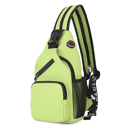 Fritidsväska Oxfordtyg Messenger Bag Multifunktionell Ryggsäck Bröstväska Dam Vattentät Stor Kapacitet Ryggsäck