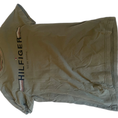 Olivgrön t-shirt från Tommy Hilfiger