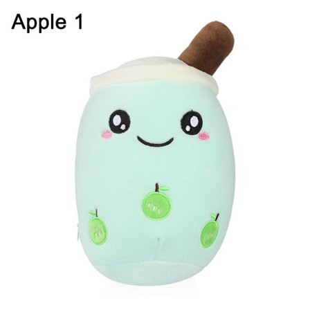 Bubble Tea Cup Formad kudde Mjölkte-mönster APPLE 1 1