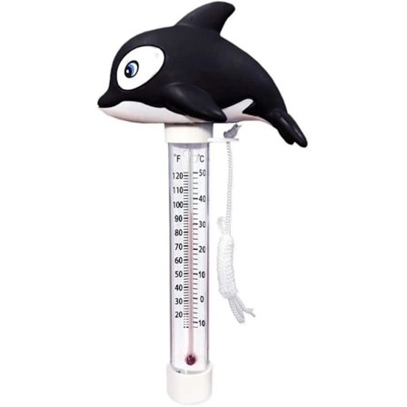 Simmande pooltermometer Flytande termometer, Sköldpadda, Isbjörn, Delfin, Flamma Fågel Termometer