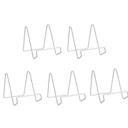 5-pack Tallriksställ Bildramställ VIT STOR VIT VIT