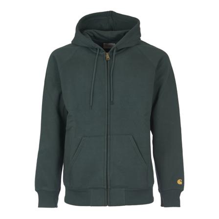 Carhartt Wip, Zip-throughs Groen, Heren, Maat:M