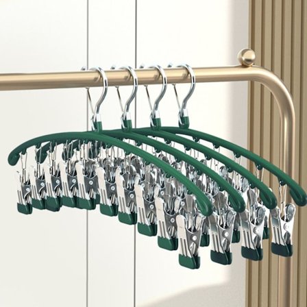 Dyppet Plastbøjle Multi Clip Bøjle GRØN