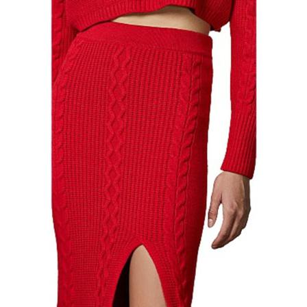 Patrizia Pepe Midi Skirts Rød, Dame