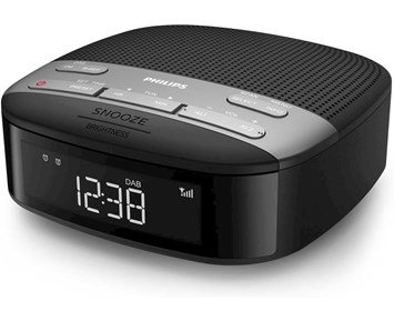 Philips-R3505-Klokkeradio med DAB+ og doble alarmer-Home Audio-Vekkerklokker