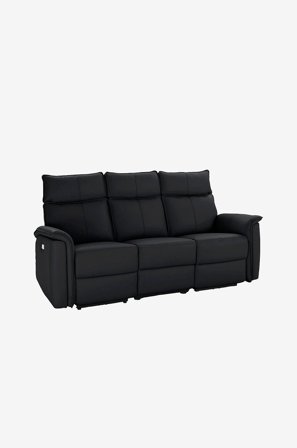 Loft24 - Soffa 3 Sits Zola - Svart - 3-sits soffor - Från Homeroom