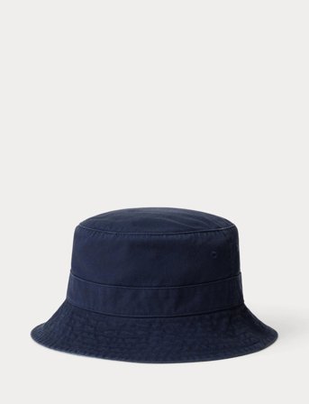 Polo Ralph Lauren Polo Bear Twill Bucket Hat - Navy - S/M
