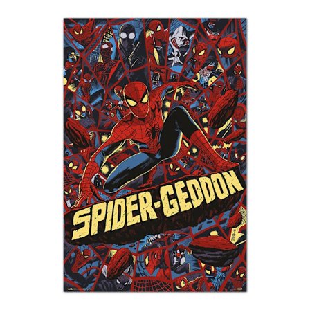 Spiderman Spider-Geddon -juliste, 24x36 tuumaa, seinätaide