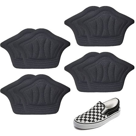 4 par hælkileinnlegg, hælkileputer, hælkiler skoinnlegg for store sko, selvklebende hælkile anti-skli skoinnlegg, sport