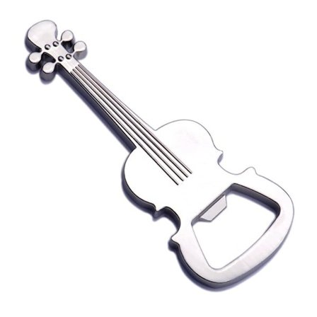 Guitarformet Flaskeåbner til Mænd, Fødselsdagsgave, Julegave til Guitarist, Ven, Far, Guitarformede Gaver til Drikkeelskere, Musik