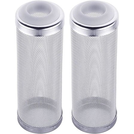 2 stycken yttre akvariefilter, skyddande lock 12 mm