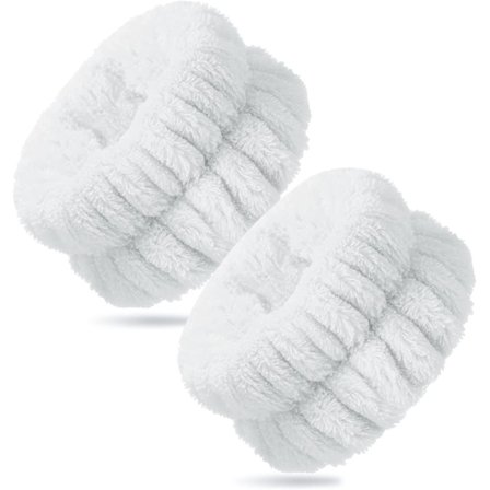 Ansiktsrengöringsarmband Spa Armband Makeup Flanell Armband Yoga