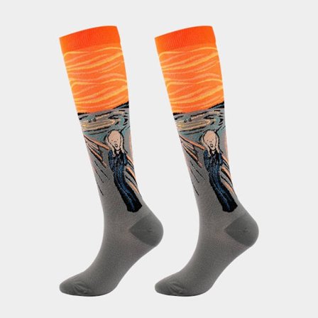 Urheilupainesukat Elastiset sukat L/XLSTYLE D STYLE D