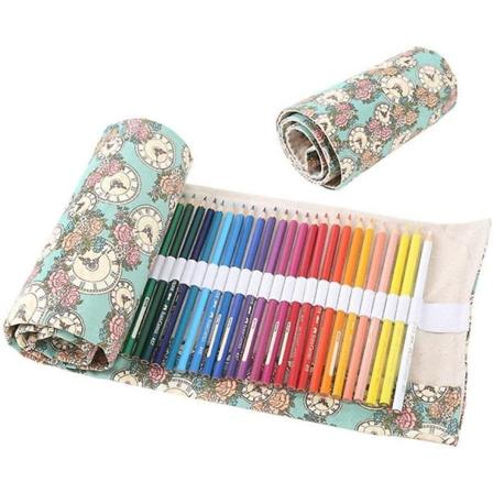 Taitettava Kyn pussi Ty p yd lle Kyn rullatasku K re Tarvikkeet Pienet Asiat Canvas Henkil kohtainen Kyn kotelo Suuri Kouluun Tai Toimistoon Org Man 