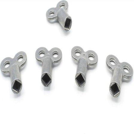 Elementnyckel 5mm [5 Stycken] Obehandlad Pressgjuten Zink Elementnyckel