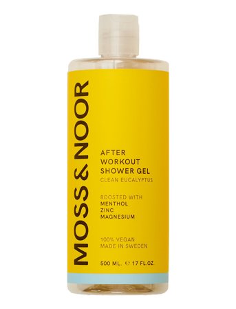 MOSS & NOOR After Workout Shower Gel Clean Eucalyptus 500 Ml - Nude - 500 ml