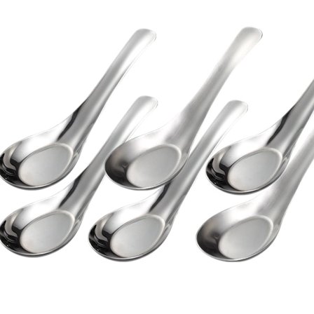 Aasialainen keittolusikka - ruostumatonta terästä 2-pack