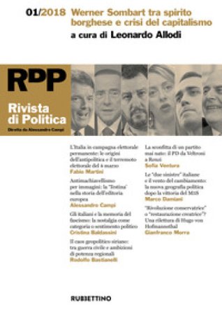 Rivista di politica (2018). Vol. 1: Werner Sombart tra spirito borghese e crisi del capitalismo