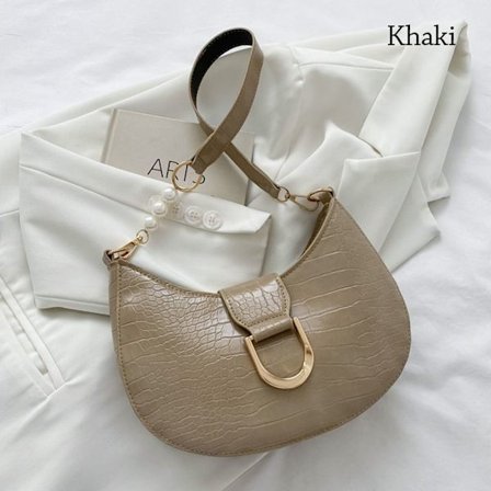 Olkalaukku Käsilaukku KHAKI