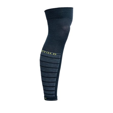 Devold Running Calf Thigh Unisex workout socks Blue S