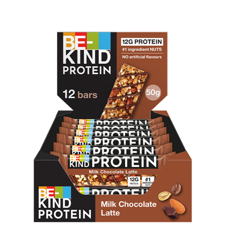 Be-kind 12 x BeKind Protein Bar 50 g Choc Latte
