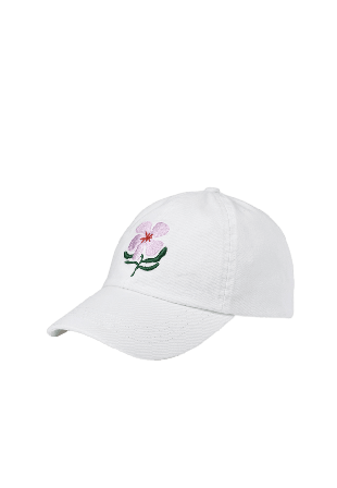 Å WOMAN Keps med broderi ANNA Mössor & hattar Vit ONESIZE