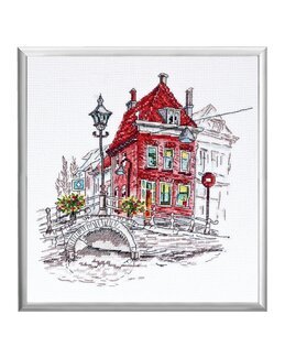 Broderikit Tavla Staden - Abris Art