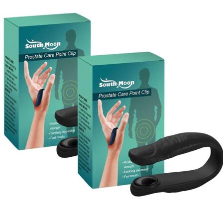 1-3 stk Nye Men Acuplus Prostataomsorgspunktklips, Acuplus Akupressur Håndtrykkpunktklips, Lindre Prostatabesvær Uanstrengt (FMY) 2PCS