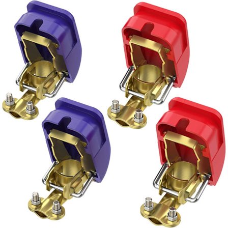 Par Lug Hurtigkobling Bilbatteriterminaler, Campingvogn, Par Terminaltilkoblinger