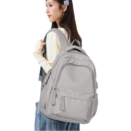 Laptop-ryggsäck, vattentät laptop-ryggsäck med 20-tums USB-laddningsskolväska