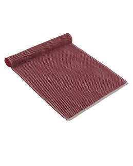 Bordslöpare Eira enfärgad Röd - Jul - Fondaco