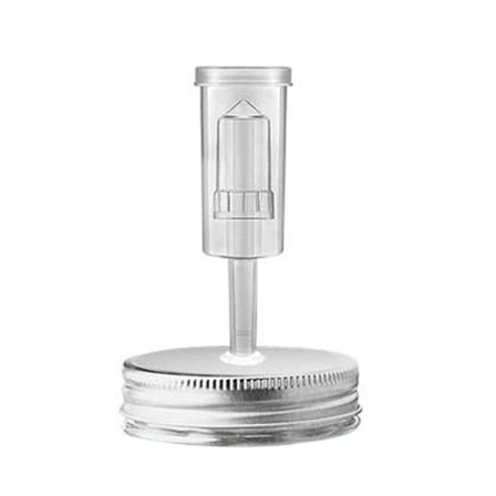 Laajasuinen Mason-purkkisetti, jossa on käymiskansi ja ilmalukko - Keittiötarvikkeet