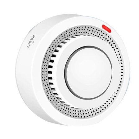 Tuya Smart Zigbee Røgdetektor Smart Home Brandalarm Lyd Røgsensor Arbejd med Tuya Smart [DB]