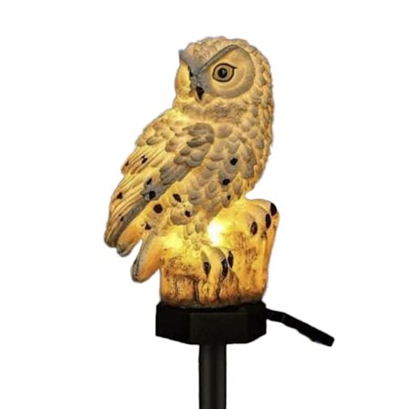 Uggla Linnunpelätin Aurinkokennovalaisin Puutarhaan
