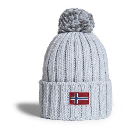 Napapijri, Beanies Grijs, Dames, Maat:ONE Size
