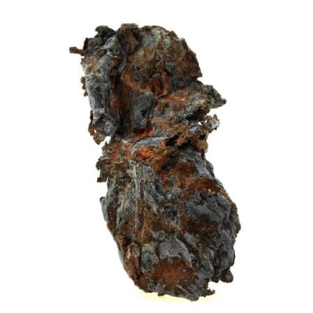 Sten og mineraler. Indfødt kobber. 211,0 øre. Saint-Véran, Hautes-Alpes, Frankrig..