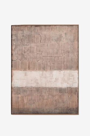 Zelected by Houze - Inramad Canvas Strong Paths - Brun - Tavlor - Från Homeroom