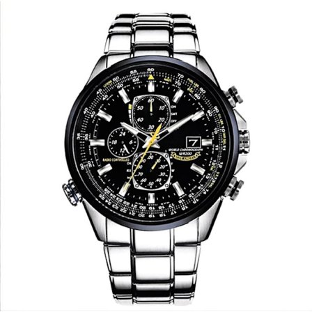 Blue Angel Series Flygande Klocka, Analog Quartz Chronograph Klockor Business Arbete Sport Casual Mode Designer