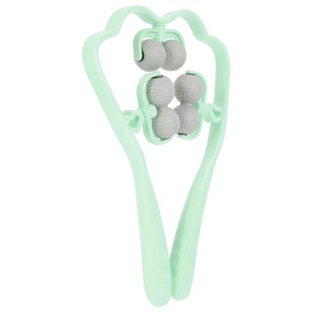 Nakkemassagerulle til nakke og skulder til muskelaflastning Grøn