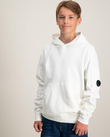 C.P. Company SWEATSHIRT W/HOOD Cremefärgad Hoodies/Kapuzenpullover Jungen - Kidsbrandstore